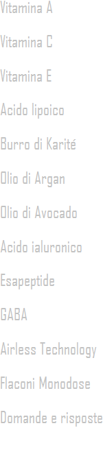 Menu antirughe
