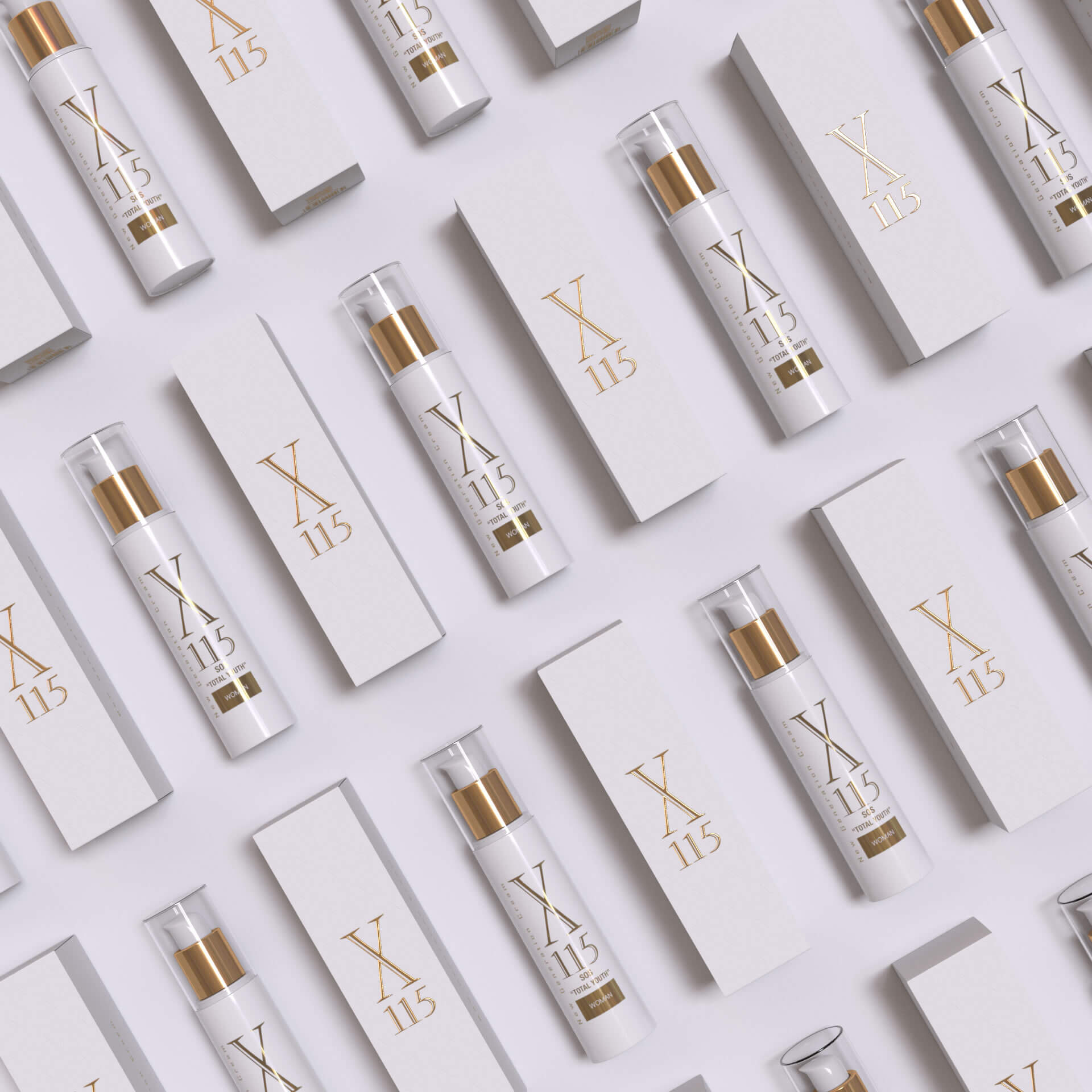 X115 WOMAN nourishing face cream for dry or mature skin