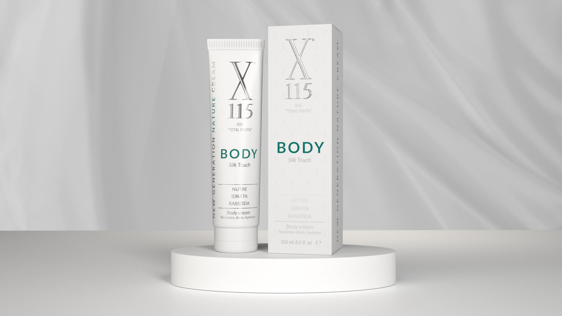 X115 Body - Crema Corpo Idratante Rassodante