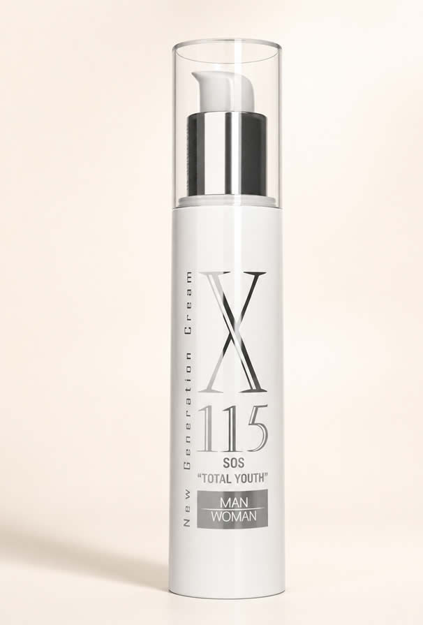 Crema antirughe uomo X115