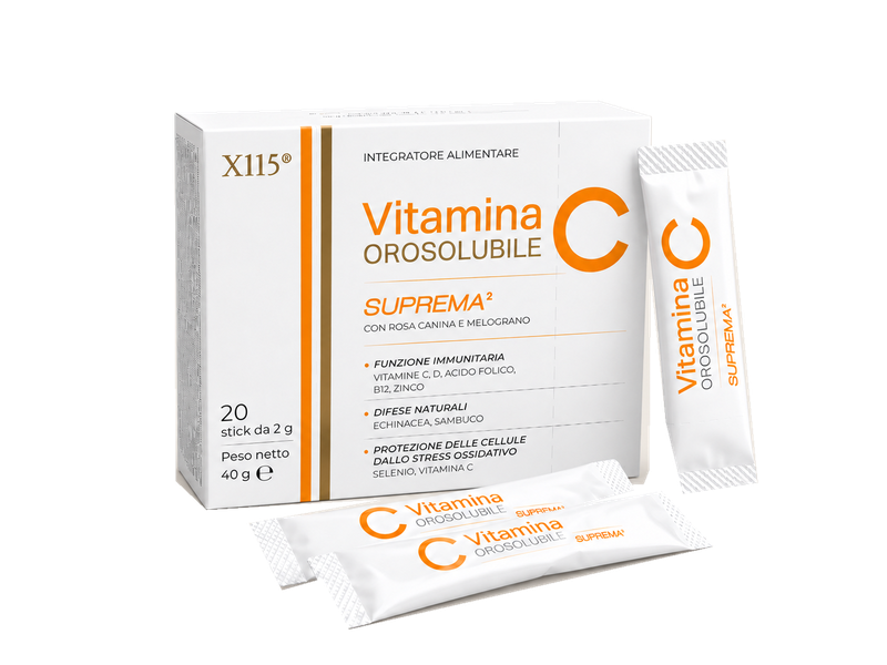 Vitamina C Suprema: confezione e stick