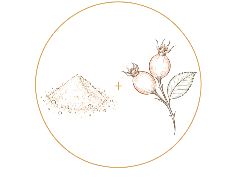 Quali-C e rosa canina: le due fonti di vitamina C