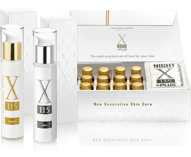 X115 Creme e Integratori Antirughe Antiage