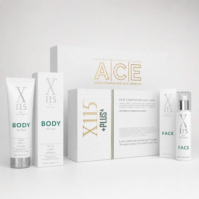 X115 +PLUS4 2 mesi + FACE + ACE + BODY